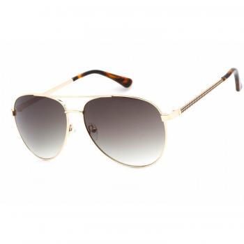 Guess Aviator Men's Gold Green Gradient GF0251 Metal Sunglasses - One Size