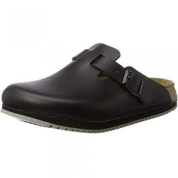 Birkenstock Professional Men's BOSTON NL SCHWARZ Clogs Black Schwarz