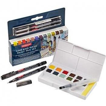 DERWENT Paint, Multi, Juego de 5 piezas