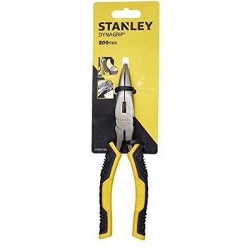 Stanley Control Grip 200mm Bent Long Nose Pliers