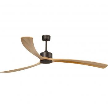 Ventilador de techo Kauai Marrón Oscuro 48 cm