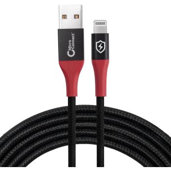 Cable de Carga Segura USB-A Microconnect con conector Lightning 1,5 m Negro