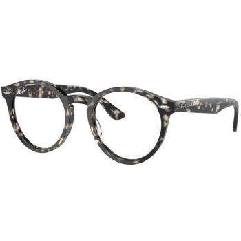 Ray-Ban RX7680V Larry 8117 Men's Eyeglasses Tortoiseshell Size 51 (Frame Only) - Blue Light Block Available