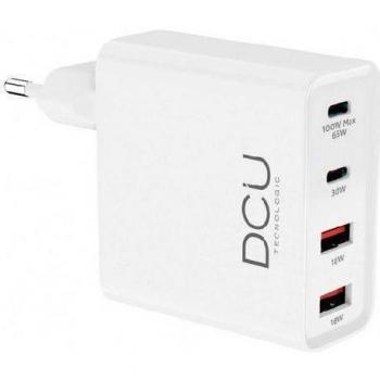 Cargador GaN Universal Blanco Corriente Alterna Carga Rápida DCU Advance 37300770