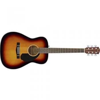 Fender CC-60S Concert 6-String Acoustic Guitar, Rosewood Fingerboard, 3-Color Sunburst