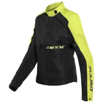 Chaqueta Dainese Ribelle Air Lady - Chaqueta textil de moto para mujer - Color Negro Azul - Talla 40