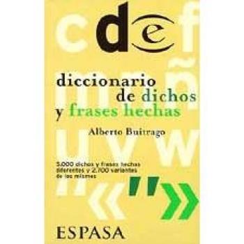 Diccionario de dichos y frases hechas
