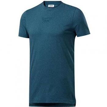 Reebok Te Melange SS tee Camiseta, Hombre, hertea, S