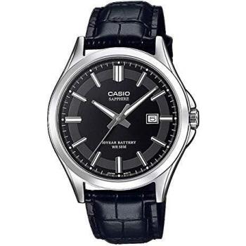 Casio Reloj Analógico para Hombre de Cuarzo con Correa en Cuero MTS-100L-1AVEF