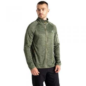 Dare2b Men's Torrek Full Zip Hiking Fleece Jacket - Olive Green