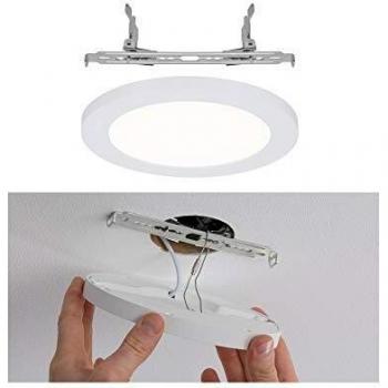 Panel LED empotrable redondo 165mm 12W 1120lm 3000K blanco mate Cover-it Paulmann