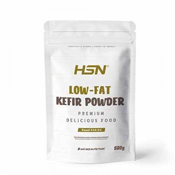 Kéfir en Polvo 100% Natural de Leche de Vaca | Bajo en Grasa, Sin Azúcares Añadidos, No-GMO, Vegetariano y Sin Gluten | 500g - 50 Tomas