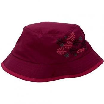 Outdoor Research Solstice Sombrero de cubeta para el Sol, Color Sangria, tamaño Medium