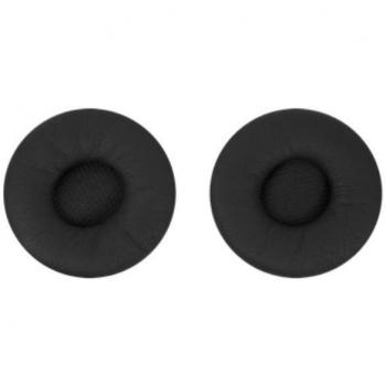 Jabra 14101-19 Ear Cushions for Headset Leather Black 2-Pack Replacement Parts