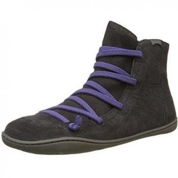 CAMPER Peu Suede Black Ankle Boots for Women - Size 42/11