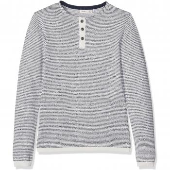 NAME IT Nitkosmo Ls Knit Oneck Nmt, Suéter para Niños, Azul