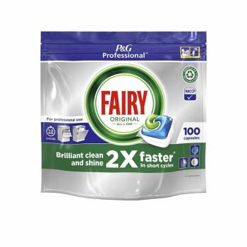 Pastillas para Lavavajillas Fairy Todo en uno Original 100 Cápsulas