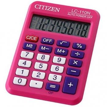 Citizen LC-110NR-PK - Calculadora, color rosa