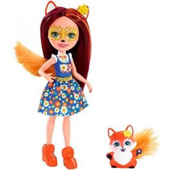 Enchantimals Felicity Fox y Flick, muñeca con mascota
