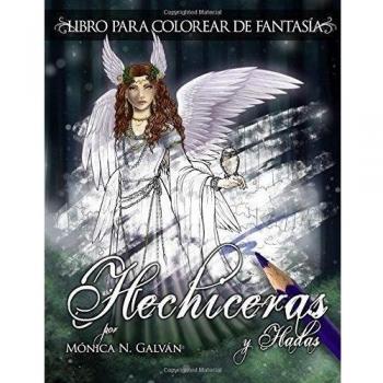 Hechiceras y Hadas: Libro para Colorear de Fantasía