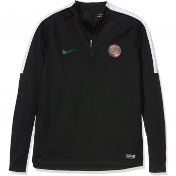 Nike Psg Y Dril Top Sqd - Top de manga larga para niño, color negro, talla L