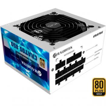 Fuente de alimentación Raijintek Cratos 850 White, 850W, modelo 0R30B00008