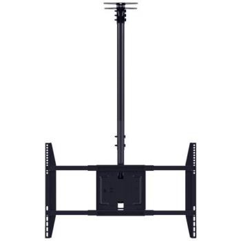 Soporte de techo para pantalla plana 160 cm (63) - Negro