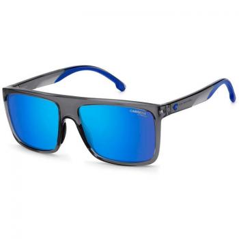 Carrera 8055/S Sunglasses - Size: ONESIZE, Grey Blue Mirror
