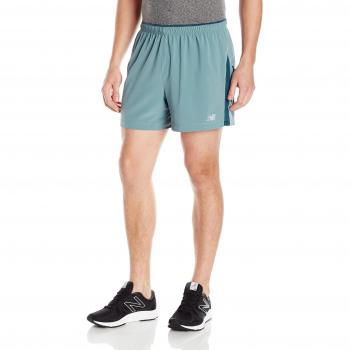 New Balance Impact 5 Inch – Pantalones cortos de chándal AW16, hombre, Alpha Orange, small
