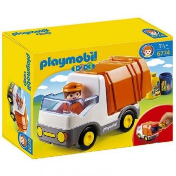 Playmobil 1.2.3 Camión de Basura 6774
