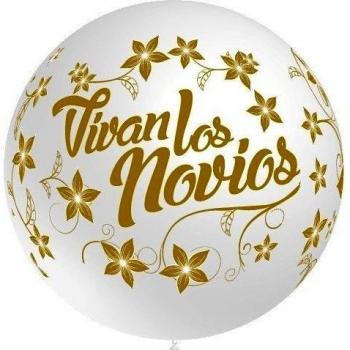 Globo Vivan Los Novios (1 unidad)