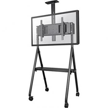Soporte de TV Móvil Newstar NS-M1500BLACK (Hasta 50 kg, Pantallas de 32-65 pulgadas, Color Negro)
