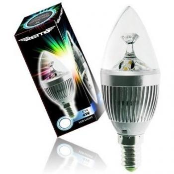 BOMBILLA LED E14 3W VELA RETTO LUZ FRIA 220V 350LUMENS LUZ COLOR 6500K