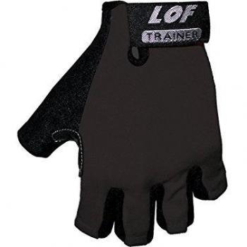 Lof Trainer - Guantes de fitness para hombres, color negro, talla XL