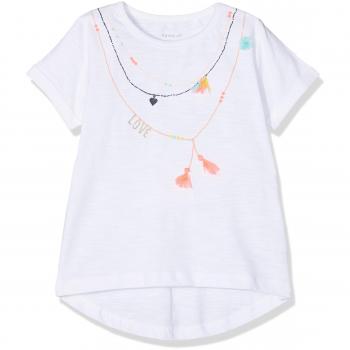 NAME IT Nmfgarlone SS Top, Camiseta para Niñas, Rosa