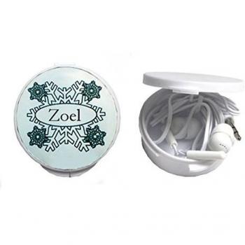 Auriculares in-ear en una caja personalizada con Zoel