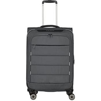 Travelite Skaii Expandable Medium Trolley - Summit Grey, 67cm, 2.4kg