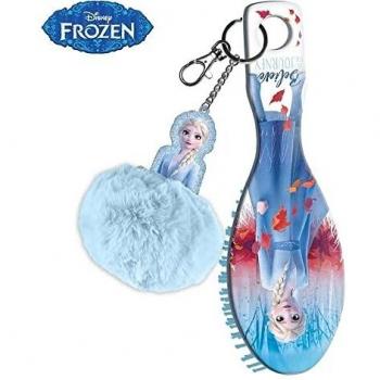 LLAVERO CEPILLO PELO POM POM FROZEN 2 DISP 12