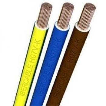 Ibercable 15NE - Hilo Linea Flexible Negro 1X15