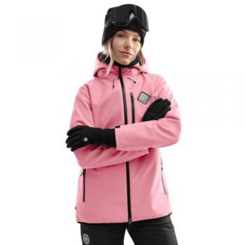 Chaqueta Softshell Siroko W2 Lollipop Rosa Chicle para Mujer XS