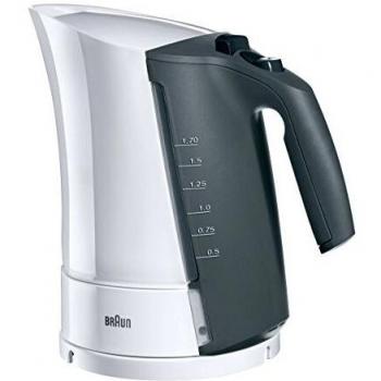 Braun Multiquik 3 WK 300 | Hervidor con apagado automático | Sistema de cocción rápida | 1,7 litros | Filtro de cal extraíble | 2200 W | Blanco