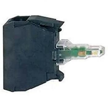 Schneider Electric ZBVBG4 Bloque Luminoso, Ø 22, LED Integral, 24-120 V Rojo