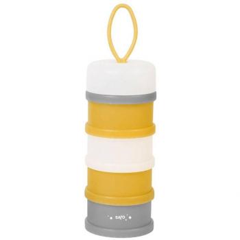 Dispensador de Leche en Polvo Saro 2570 con 5 Compartimentos y Tapadera