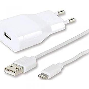 Vivanco 36275 Cargador Rápido de Pared USB con Cable Lightning, para iPad, Iprone, iPod