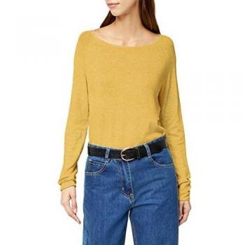 ONLY NOS Onlmila Lacy L/s Long Pullover Knt Noos, suéter para Mujer, Amarillo