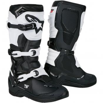 Alpinestars Tech 3 Offroad Motocross Boots - Black/White