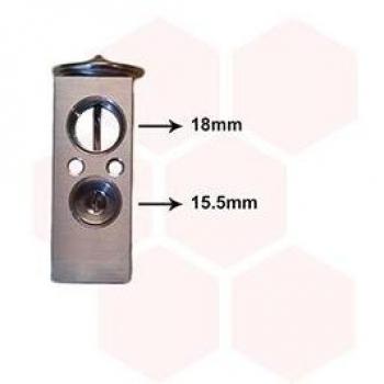 Válvula de expansión para aire acondicionado VAN WEZEL 06011701, compatible con MINI y BMW