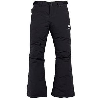 Burton Pantalones Sweetart Negro Niños - Pantalones de nieve para niños, color negro, diseño moderno, impermeables, transpirables, con aislamiento térmico y ajuste cómodo