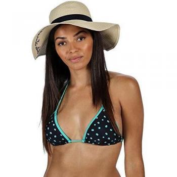 Regatta Aceana-Top De Bikini De Tirantes Swimwear, Mujer, Navy Dot, 12