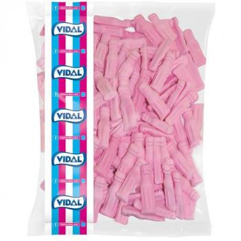 Vidal Batidos Fresa Goma Espuma Bolsa 250 Unidades